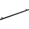 Jeffrey Alexander, Dominique, 12" (305mm) Bar Pull, Matte Black - alternate view 2