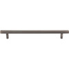 Jeffrey Alexander, Dominique, 12" (305mm) Bar Appliance Pull, Brushed Pewter - alternate view 3