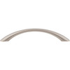 Jeffrey Alexander, Wheeler, 5 1/16" (128mm) Curved Pull, Satin Nickel - alternate view 3