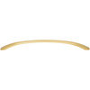 Jeffrey Alexander, Wheeler, 18" Curved Appliance Pull, Brushed Gold - alternate view 1