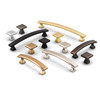 Elements, Hadly, 3" Bar Pull, Brushed Gold - collection