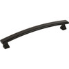 Elements, Hadly, 6 5/16" (160mm) Bar Pull, Matte Black