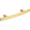 Elements, Thatcher, 3" Bar Pull, Brushed Gold -alternate view 2