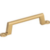 Atlas Homewares, Bradbury, 3 3/4" (96mm) Straight Pull, Warm Brass - alt view