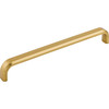 Top Knobs, Ellis, Telfair, 7 9/16" (192mm) Straight Pull, Honey Bronze - Angle View