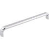 Top Knobs, Ellis, Telfair, 18" Straight Appliance Pull, Polished Chrome - Angle View