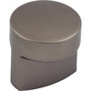 Top Knobs, Ellis, Hartridge, 1 1/4" Round Knob, Ash Gray - Angle View