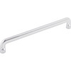 Top Knobs, Ellis, Hartridge, 7 9/16" (192mm) Straight Pull, Polished Chrome - Angle View