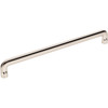 Top Knobs, Ellis, Hartridge, 8 13/16" (224mm) Straight Pull, Polished Nickel - Angle View