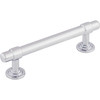 Top Knobs, Ellis, Ellis, 3 3/4" (96mm) Bar Pull, Polished Chrome - Angle View