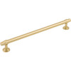 Top Knobs, Ellis, Ellis, 8 13/16" (224mm) Bar Pull, Honey Bronze - Angle View