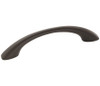 Amerock, Everyday Basics, Vaile, 3 3/4" (96mm) Curved Pull, Matte Black