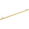 Elements, Naples, 16 3/8" (416mm) Bar Pull, Brushed Gold - alternate view 2