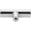 Jeffrey Alexander, Dominique, 2" Pull Knob, Polished Chrome - alternate view 4