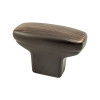 Berenson, Transitional Advantage One, 1 7/16" Length Rectangle Knob, Verona Bronze - alt image 1