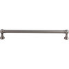 Top Knobs, Serene, Kara, 8 13/16" (224mm) Straight Pull, Ash Gray