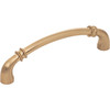 Jeffrey Alexander, Marie, 5 1/16" (128mm) Curved Pull, Satin Bronze
