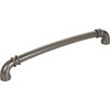 Jeffrey Alexander, Marie, 12" (305mm) Curved Appliance Pull, Brushed Pewter