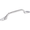 Elements, Kenner, 3 3/4" (96mm) Curved Pull, Polished Chrome