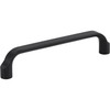 Elements, Brenton, 5 1/16" (128mm) Straight Pull, Matte Black