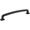 Jeffrey Alexander, Belcastel 1, 6 5/16" (160mm) Curved Pull, Matte Black