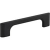 Jeffrey Alexander, Leyton, 3 3/4" (96mm) Straight Pull, Matte Black