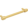 Jeffrey Alexander, Hayworth, 5 1/16" (128mm) Bar Pull, Brushed Gold - alternate view 2