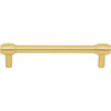 Jeffrey Alexander, Hayworth, 5 1/16" (128mm) Bar Pull, Brushed Gold - alternate view 1