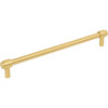 Jeffrey Alexander, Hayworth, 8 13/16" (224mm) Bar Pull, Brushed Gold