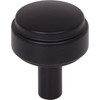 Jeffrey Alexander, Hayworth, 1 1/8" Round Knob, Matte Black