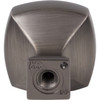 Jeffrey Alexander, Audrey, 1 1/8" Square Knob, Brushed Pewter - alternate view 5