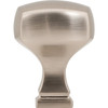 Jeffrey Alexander, Audrey, 1 1/8" Square Knob, Satin Nickel - alternate view 4