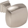 Jeffrey Alexander, Audrey, 1 1/8" Square Knob, Satin Nickel - alternate view 2