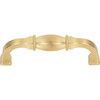 Jeffrey Alexander, Audrey, 3 3/4" (96mm) Curved Pull, Brushed Gold - alternate view 5