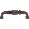 Jeffrey Alexander, Audrey, 3 3/4" (96mm) Curved Pull, Brushed Oil Rubbed Bronze - alternate view 5