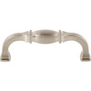 Jeffrey Alexander, Audrey, 3 3/4" (96mm) Curved Pull, Satin Nickel - alternate view 1