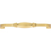 Jeffrey Alexander, Audrey, 5 1/16" (128mm) Curved Pull, Brushed Gold - alternate view 8
