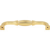 Jeffrey Alexander, Audrey, 5 1/16" (128mm) Curved Pull, Brushed Gold - alternate view 6