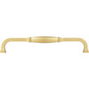 Jeffrey Alexander, Audrey, 7 9/16" (192mm) Curved Pull, Brushed Gold - alternate view 5