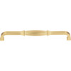 Jeffrey Alexander, Audrey, 8 13/16" (224mm) Curved Pull, Brushed Gold - alternate view 4