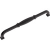 Jeffrey Alexander, Audrey, 8 13/16" (224mm) Curved Pull, Matte Black - alternate 7