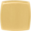 Jeffrey Alexander, Renzo, 1 1/4" Square Knob, Brushed Gold- alternate view 1