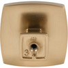 Jeffrey Alexander, Renzo, 1 3/4" Square Knob, Satin Bronze - alternate view 2