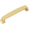 Jeffrey Alexander, Renzo, 5 1/16" (128mm) Cup Pull, Brushed Gold - alternate view 3