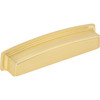 Jeffrey Alexander, Renzo, 5 1/16" (128mm) Cup Pull, Brushed Gold