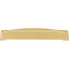 Jeffrey Alexander, Renzo, 6 5/16" (160mm) Cup Pull, Brushed Gold - alternate view 2