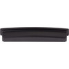 Jeffrey Alexander, Renzo, 6 5/16" (160mm) Cup Pull, Matte Black - alternate view 1