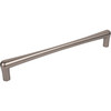 Top Knobs, Barrington, Brookline, 12" (305mm) Appliance Pull, Ash Gray - Angle View