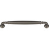 Top Knobs, Grace, Barrow, 7 9/16" (192mm) Straight Pull, Ash Gray - alt view 2