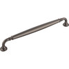 Top Knobs, Grace, Barrow, 8 13/16" (224mm) Straight Pull, Ash Gray - alt view 1